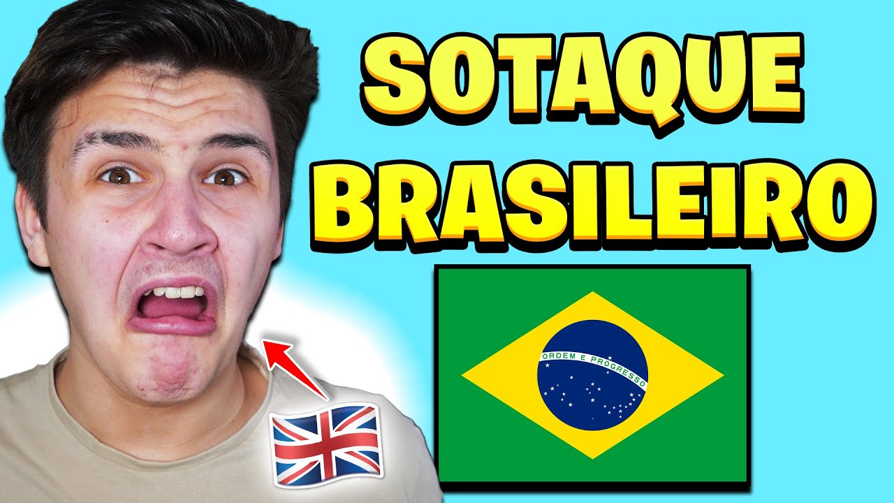 APRENDENDO o SOTAQUE BRASILEIRO - Como soar como um nativo!