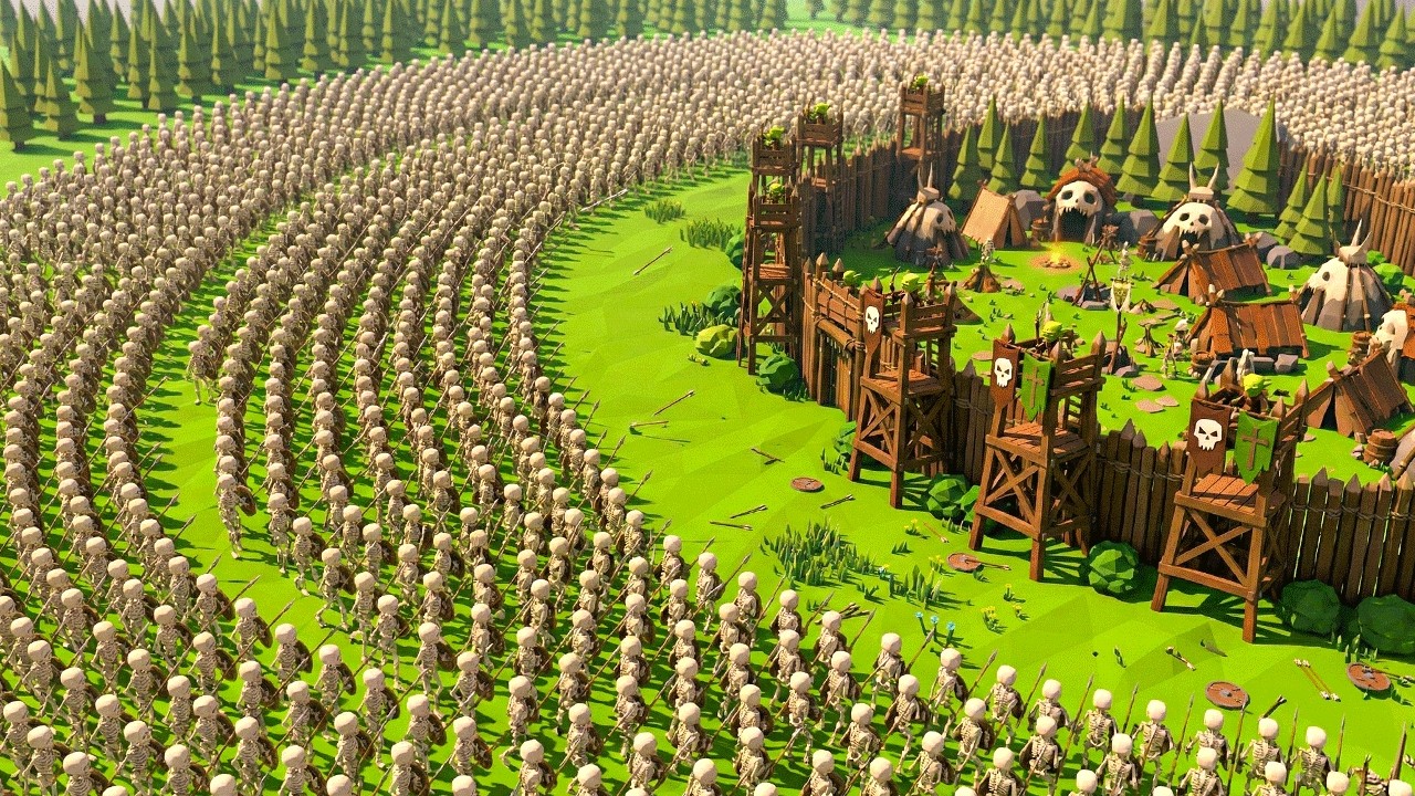 Defending My Fort from SKELETONS in Goblins of Elderstone!