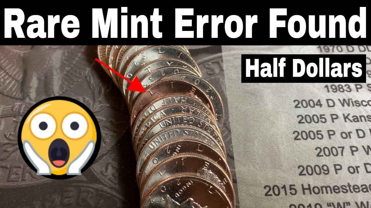 Rare Mint Error Coin Found Searching Half Dollar Boxes
