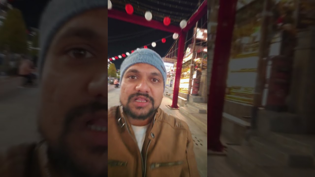 Manali night out view viral video