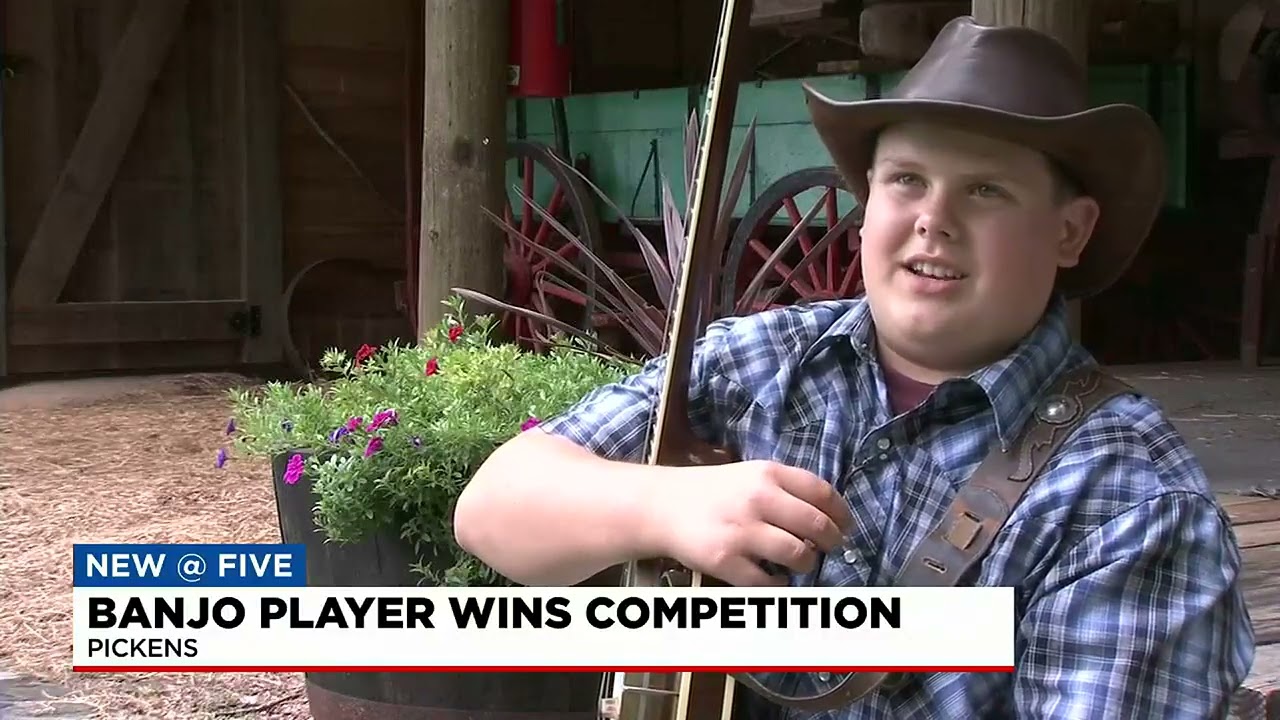 Upstate middle schooler wins banjo competition
