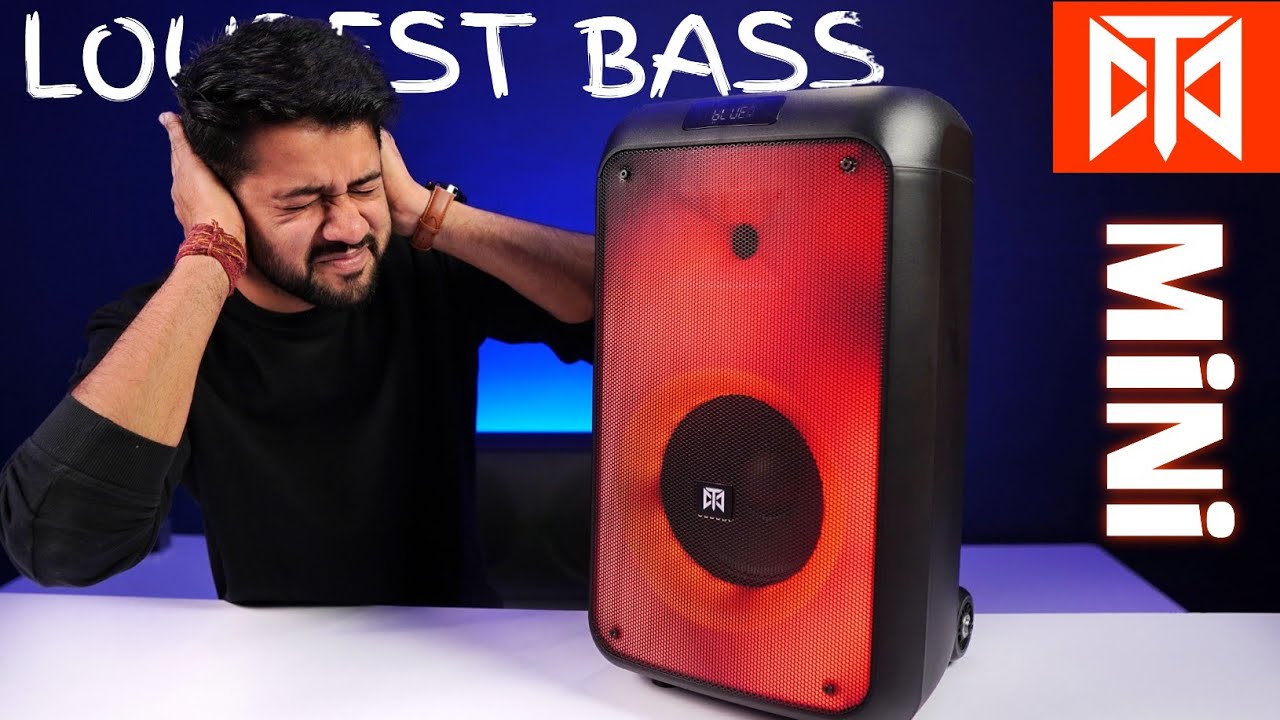 XEMPT PartyPitcher Mini Review | LOUDEST Mini Party SPEAKER At Lowest Price? XMT mini Unboxing.