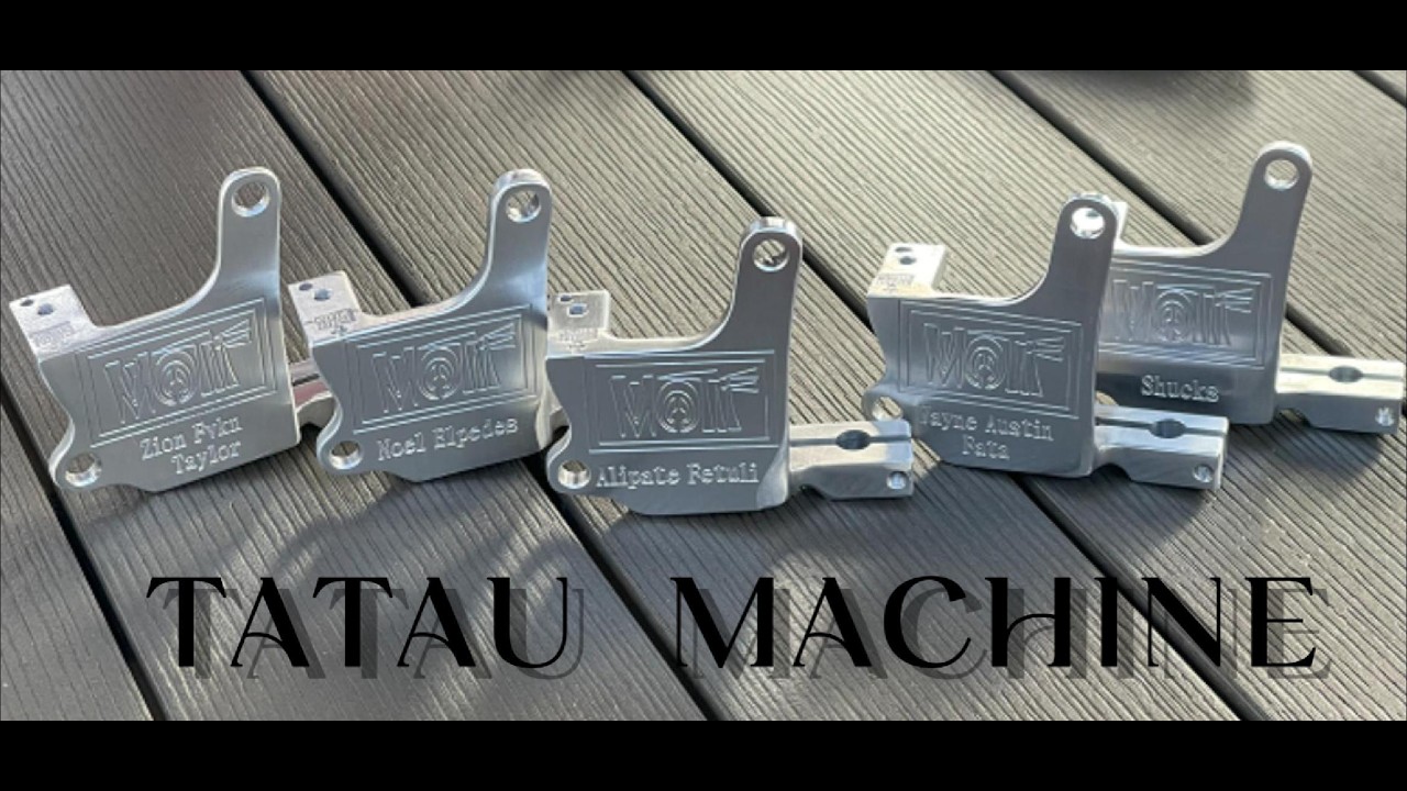 Crafting Spirit: From CNC to Skin - A Tattoo Machine Journey