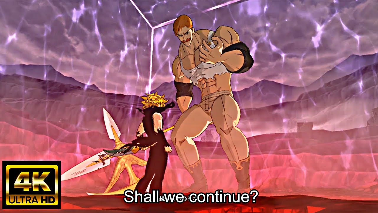Escanor Vs Meliodas Full Fight HD (English Subs) Seven Deadly Sins: Grand Cross