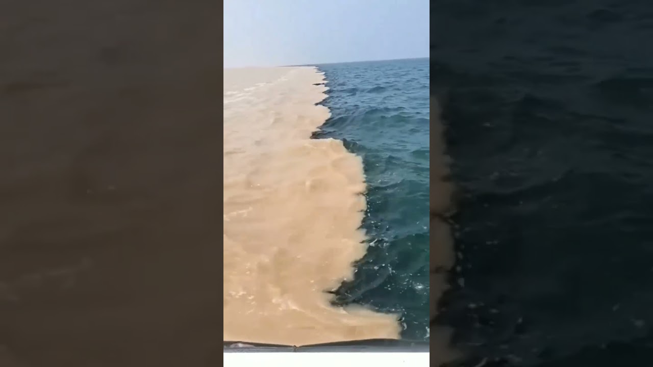 Arab sagar or prasant mahasagar milan || new viral video || #arabian #pacific #viral #shorts