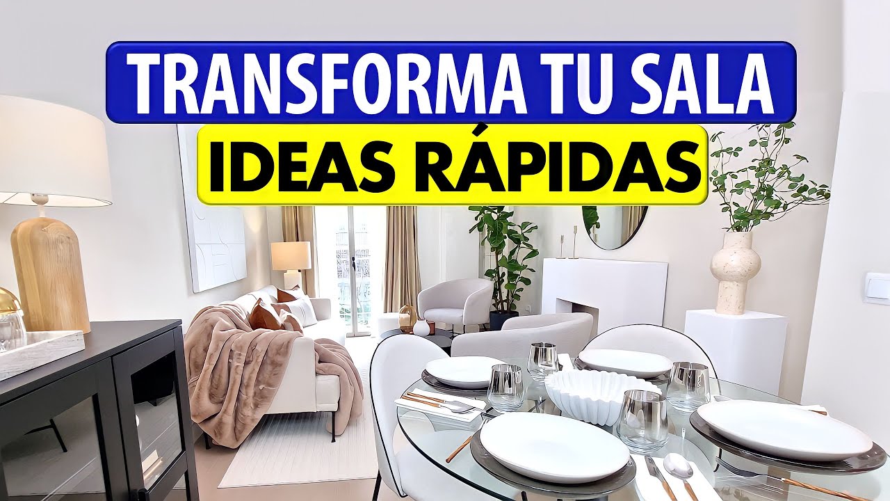 10 TRUCOS ECONOMICOS DE RENOVAR LA SALA