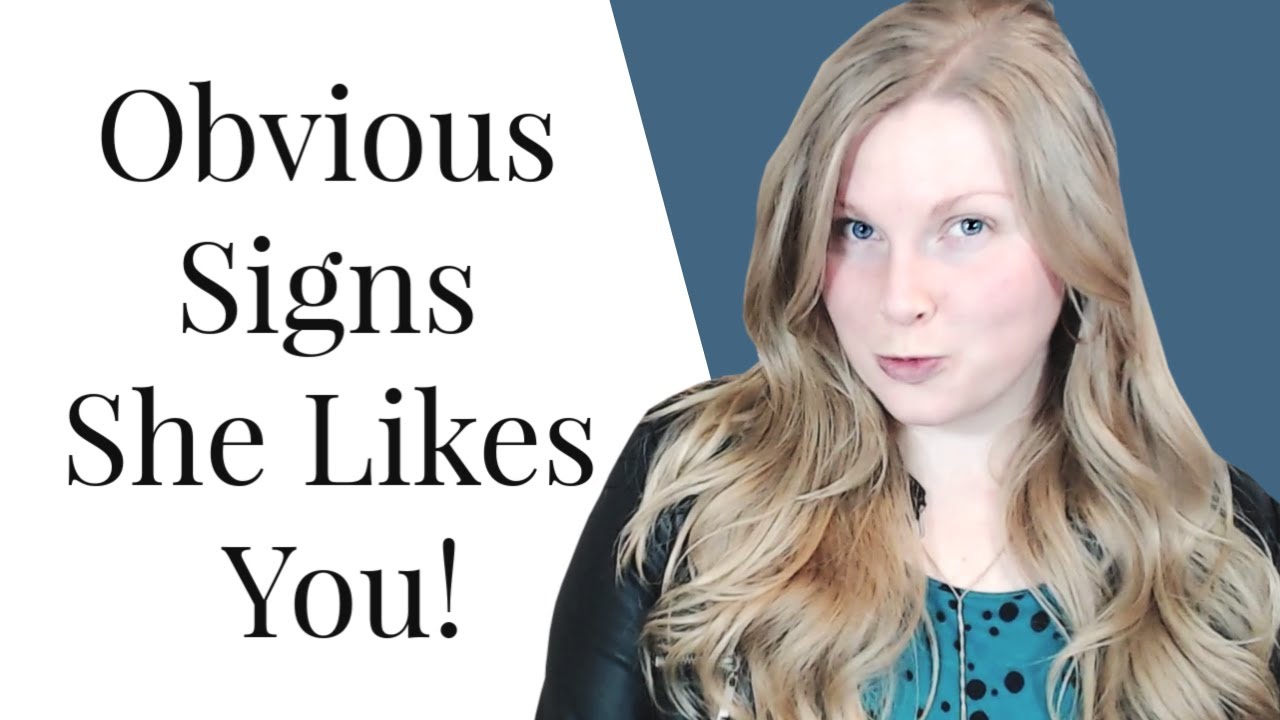 HOW TO KNOW IF A GIRL LIKES YOU (OBVIOUS SIGNS 😍)