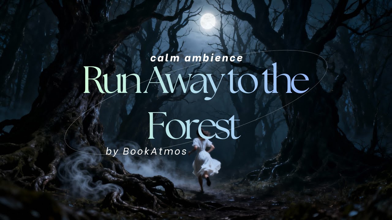 Run Away to the Forest | Night Woods Ambience | Ancient Trees and Shadows