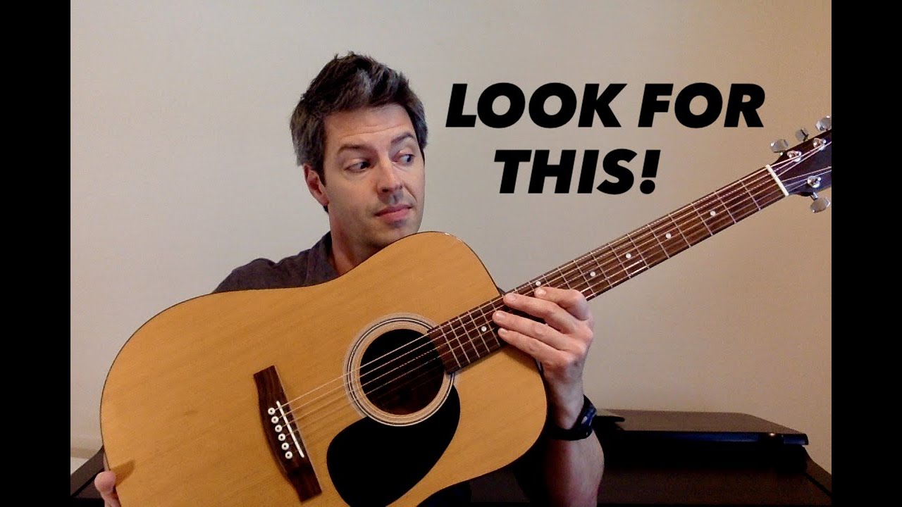5 Things YOU Should Look For in a Used Acoustic Guitar