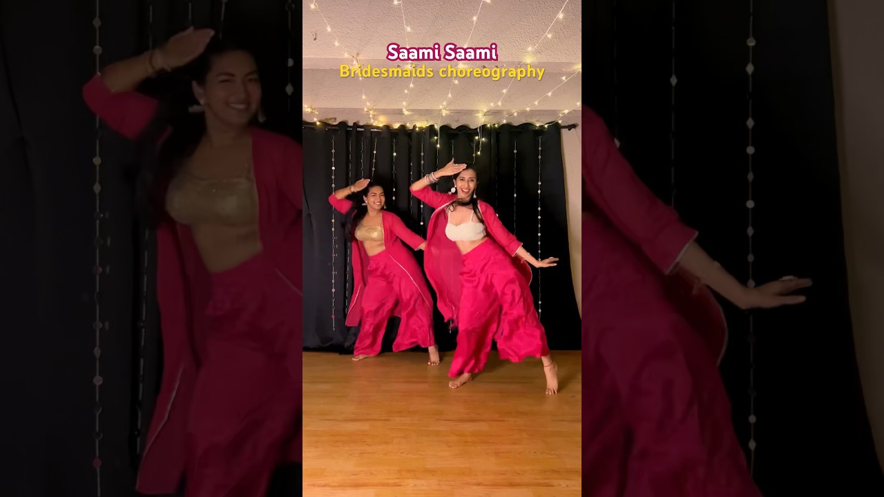 Saami Saami | Bridesmaids Sangeet Performance | Wedding dance| Mad Over Thumkaas#shorts #wedding