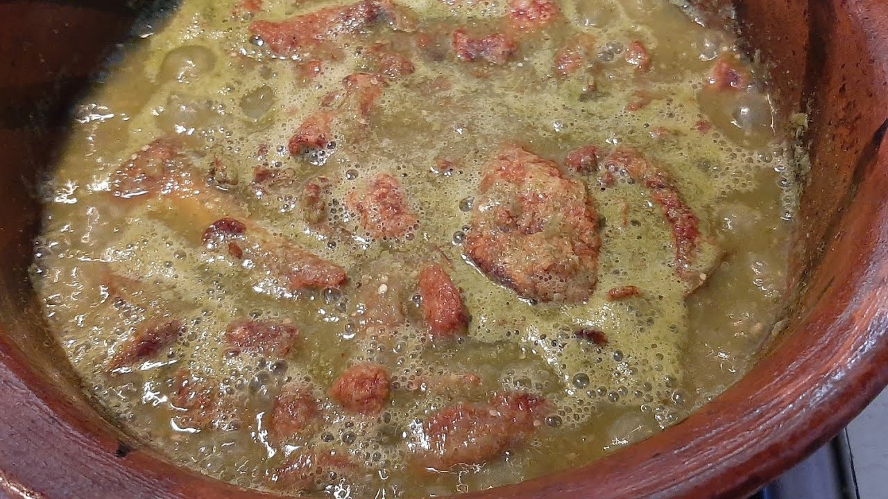 Como guisar tlalitos  en salsa verde