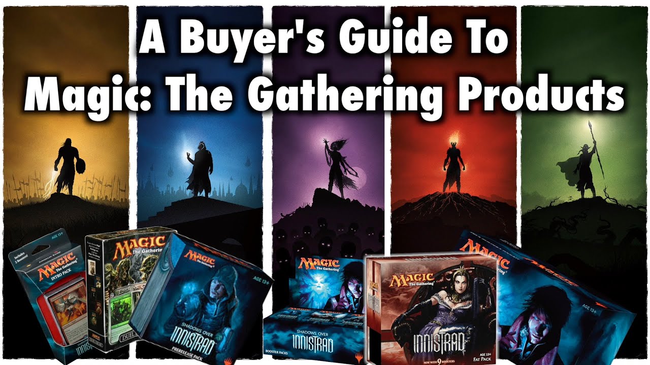 МТГ: Гайд по покупке продуктов Magic: The Gathering