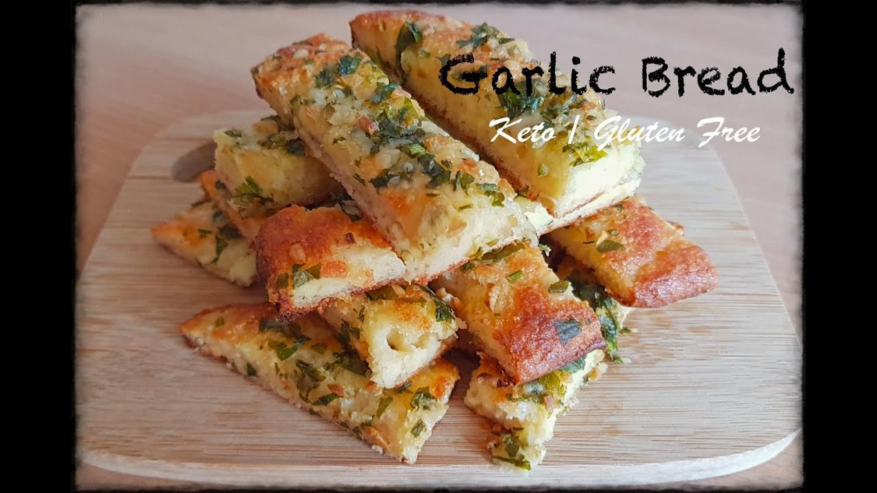The Best Keto GARLIC BREAD recipe, AMAZING! | GLUTEN FREE recipe | Low Carb