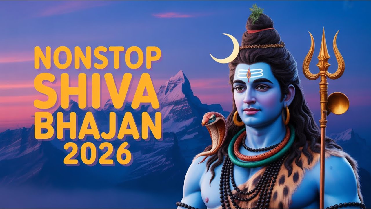 Nonstop Shiva Bhajan Collection  | Powerful Shiv Bhajans | Har Har Mahadev Songs 2026