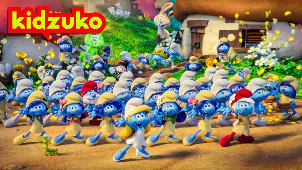 🎉 The Smurfs Know How To Party! 🥳 | Smurfs: The Lost Village | Best Bits! | @Kidzuko