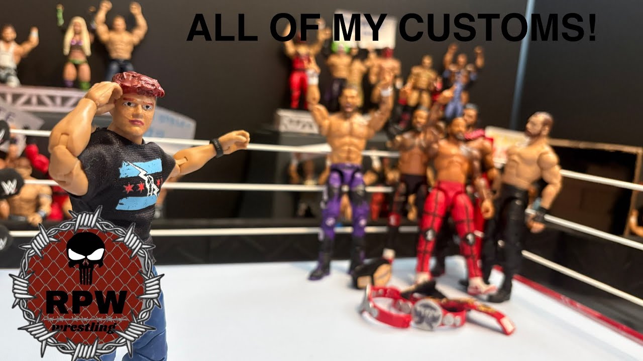 ALL OF MY CUSTOMS FOR RPW! 