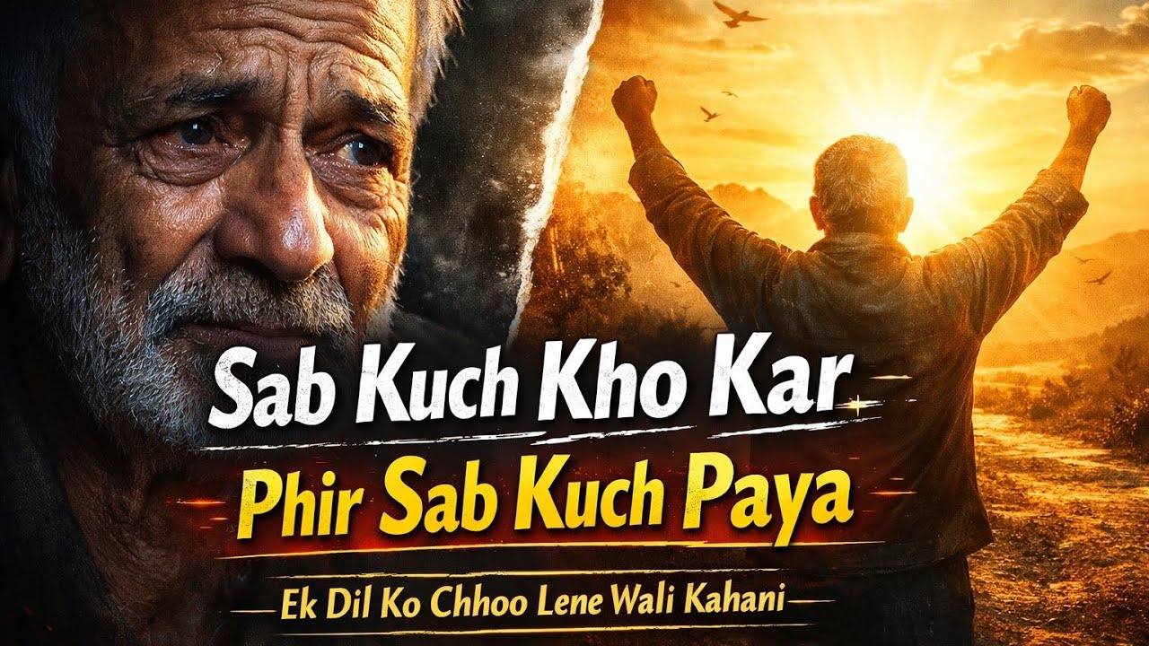 “Sab kuch kho kar phir sab kuch paana — ek dil ko chhoo jane wali kahani”#youtuber 