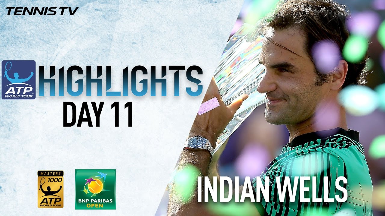 Highlights: Federer Beats Wawrinka For The The Indian Wells Title