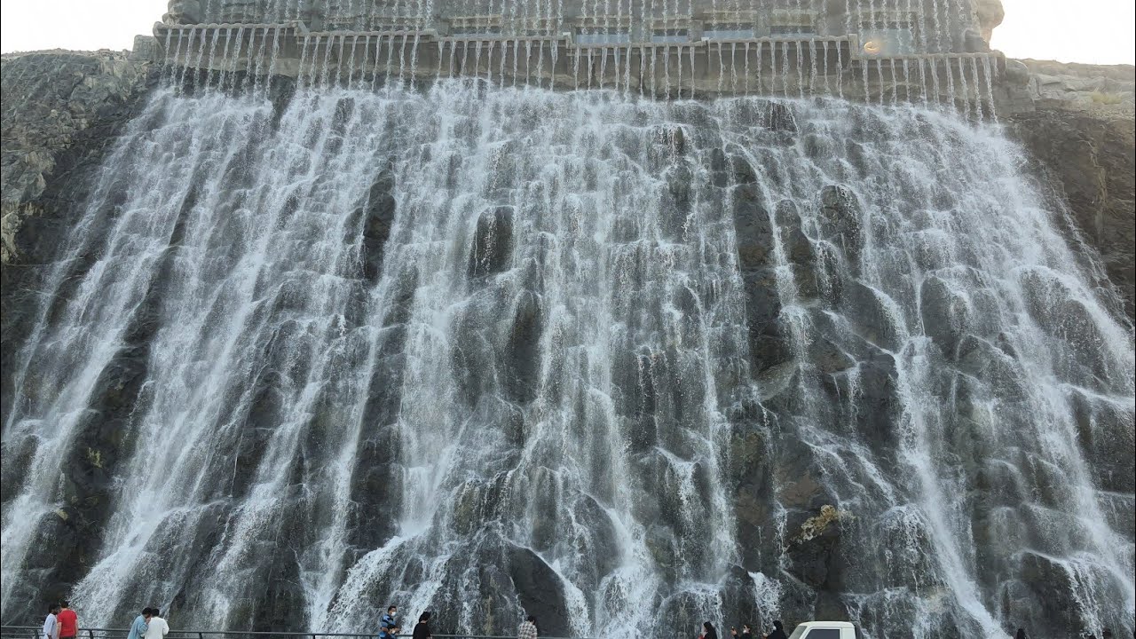 Khorfakkan Waterfall / Largest Waterfall In Uae