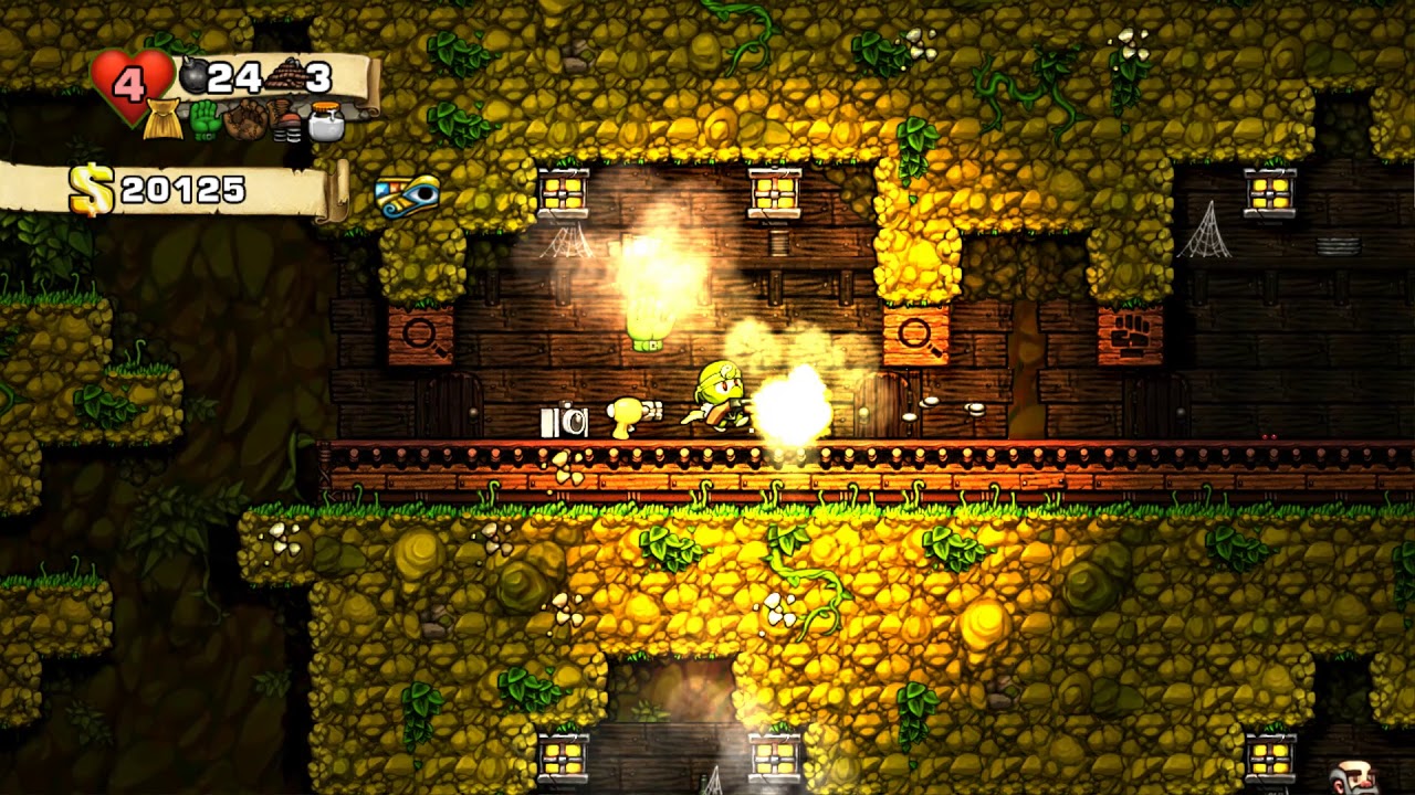 Spelunky Полное прохождение