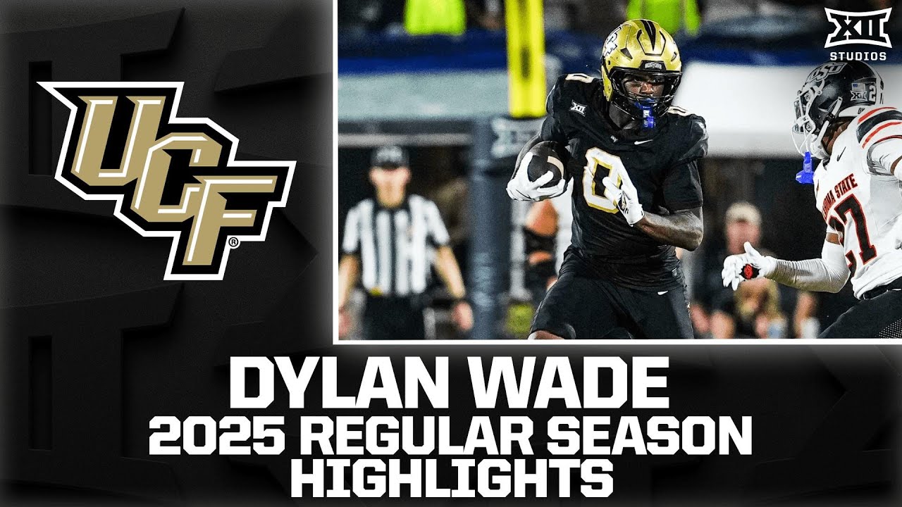 Dylan Wade Regular Season Highlights | 2025 Big 12 Football