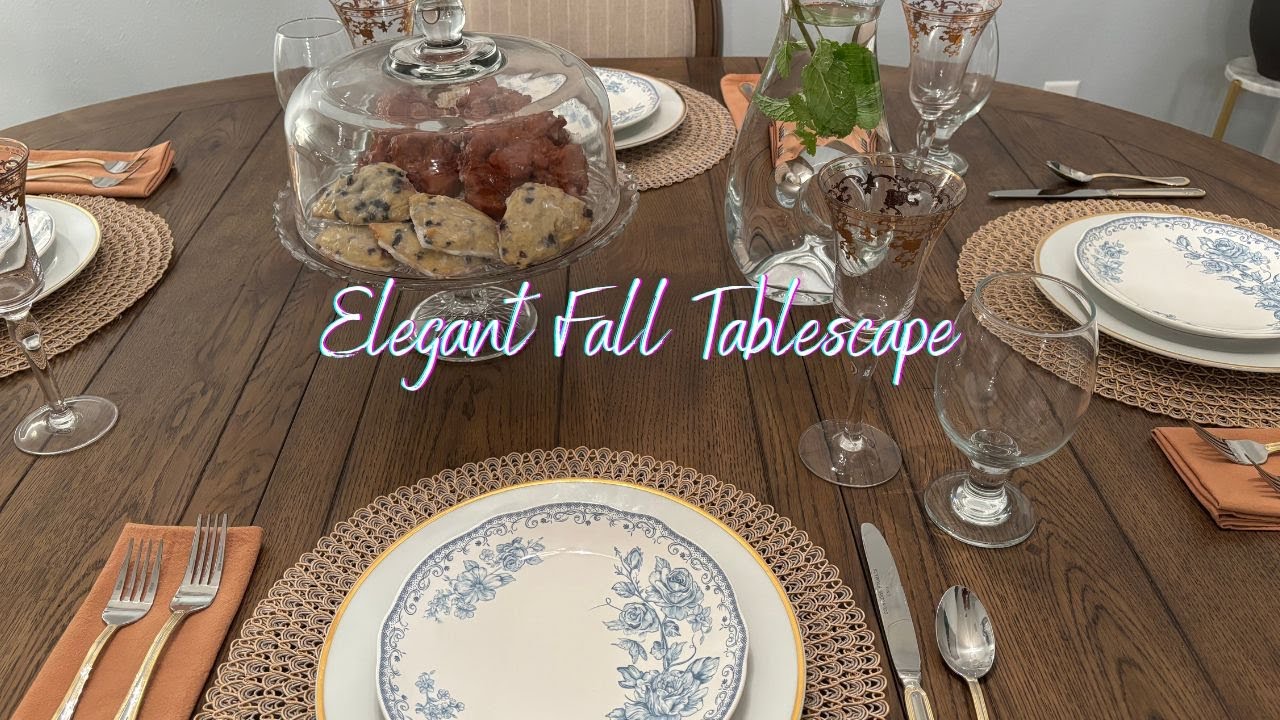 How to Create a Cozy Fall Tablescape