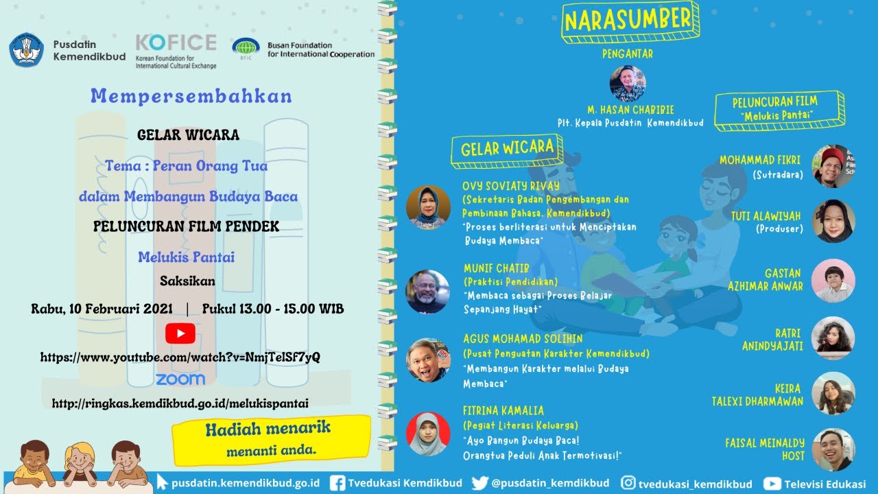 Talkshow and Film Launching 'Melukis Pantai'