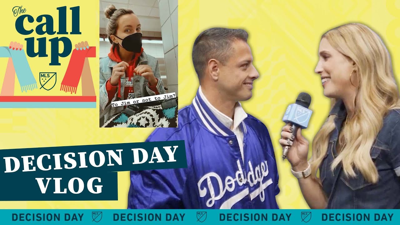 VLOG: Decision Day 2021 - Chicharito Interview, BTS Atlanta United Broadcast, Final Day Chaos