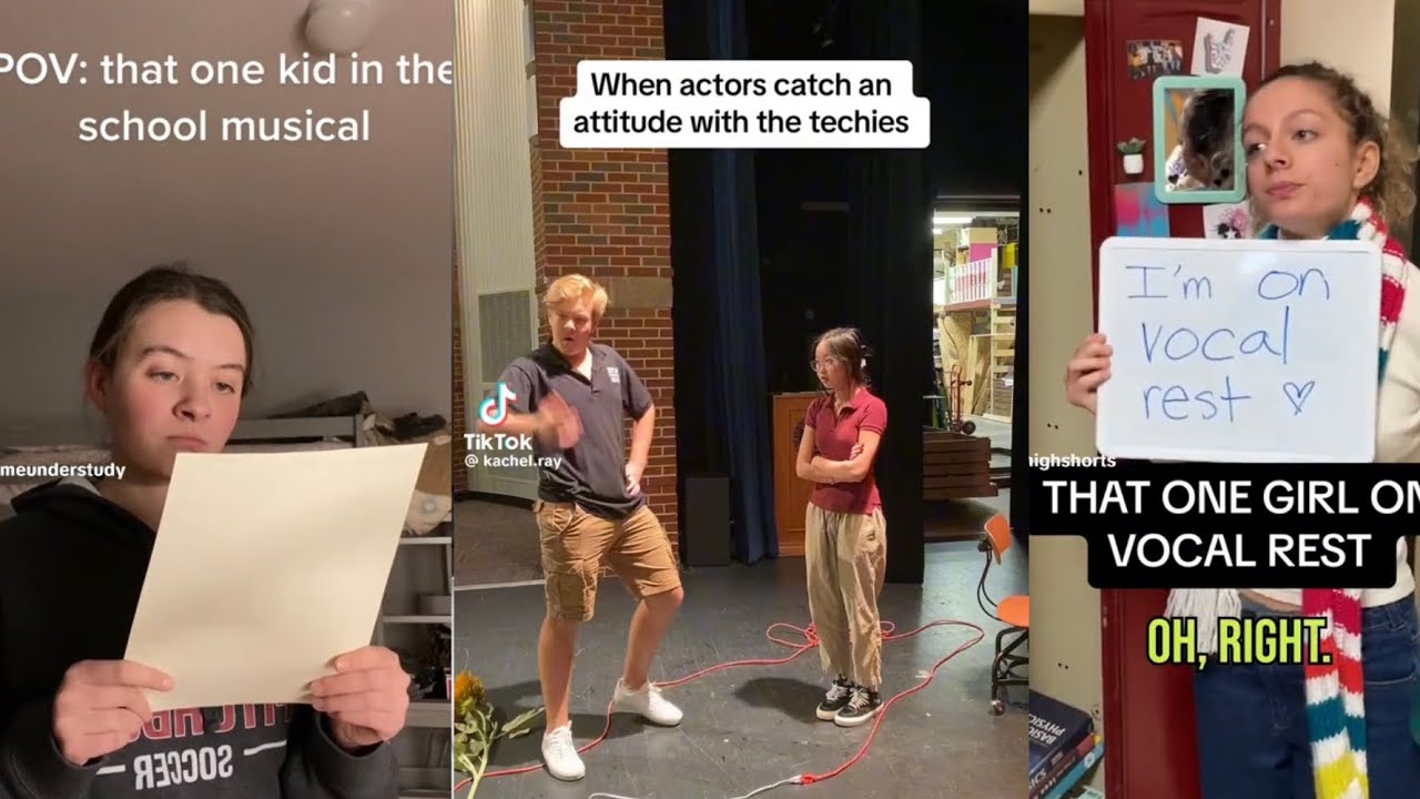 musical theater TikTok’s that shut up heather ❤️💛💚