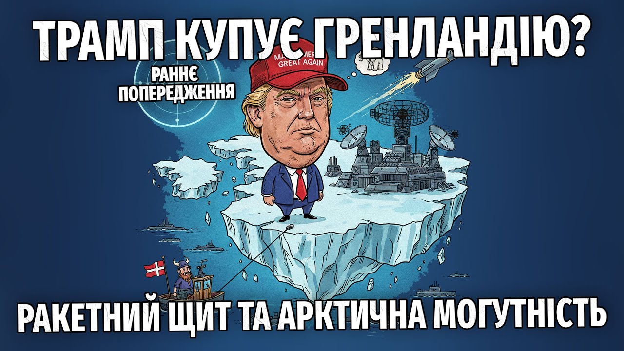 Трамп купує Гренландію? Географія, енергетика та історія!