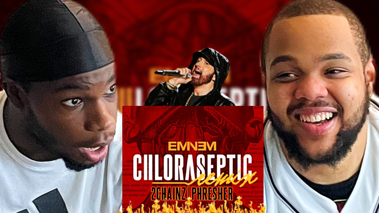 WE CAUGHT A STRAY!? | Chloraseptic (Remix) - Eminem Ft. 2 Chainz & Phresher