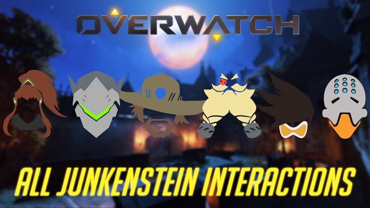 Overwatch — все взаимодействия с Крысенштейном [издание 2018 г.]