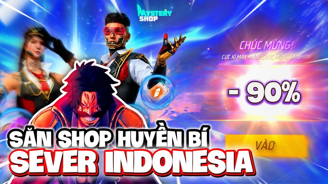 Săn Full Shop Huyền Bí Sever Indonesia🇮🇩, Tỉ Lệ Quá Ảo?😱🥶
