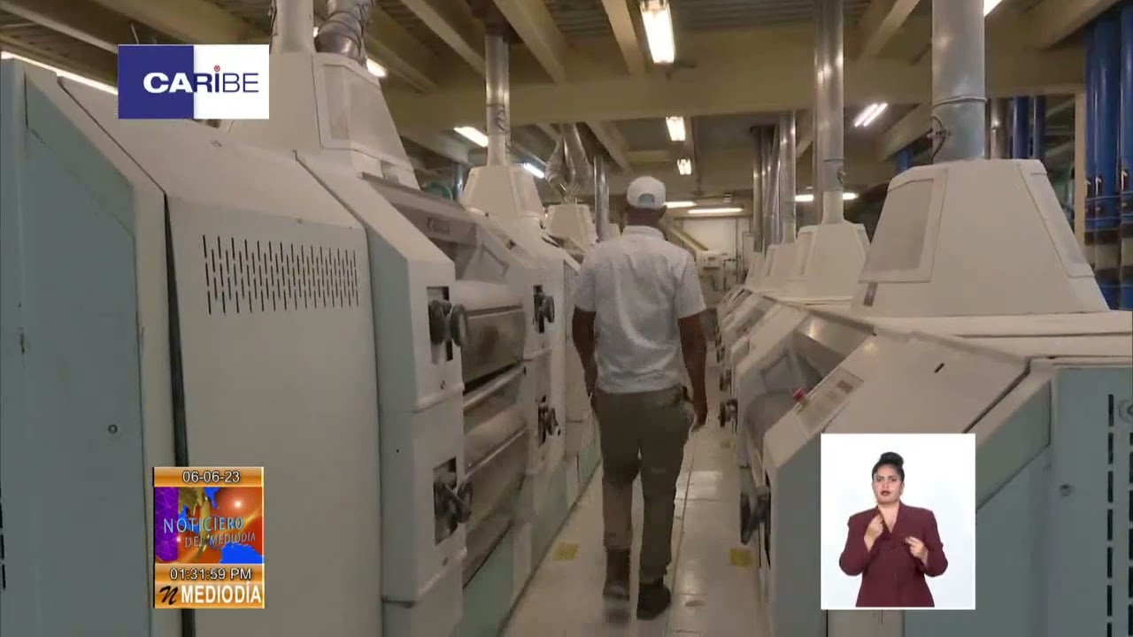 Industria Molinera estabiliza producci&oacute;n de harina de trigo en Cuba