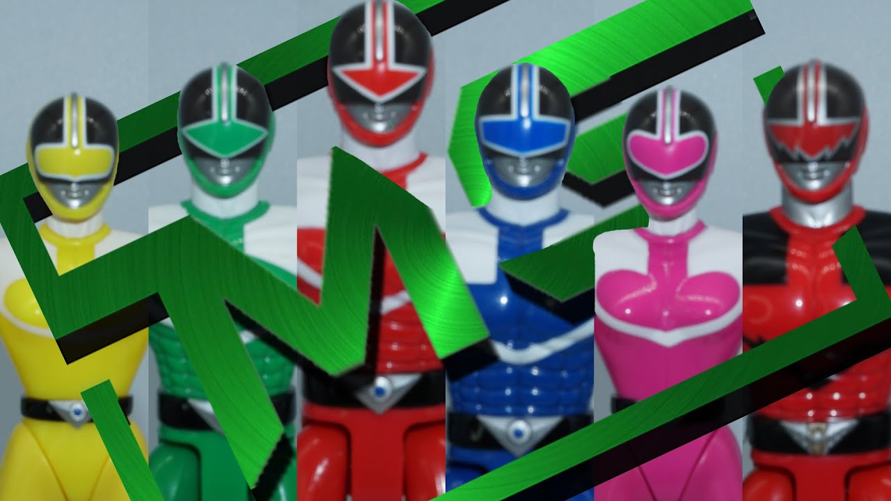 Time Force Rangers Action Figures Toy Review I Power Rangers: Time Force