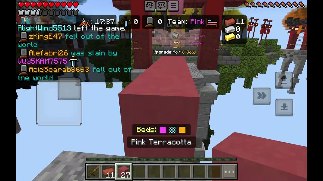 Getting a win in bedwars before 2026