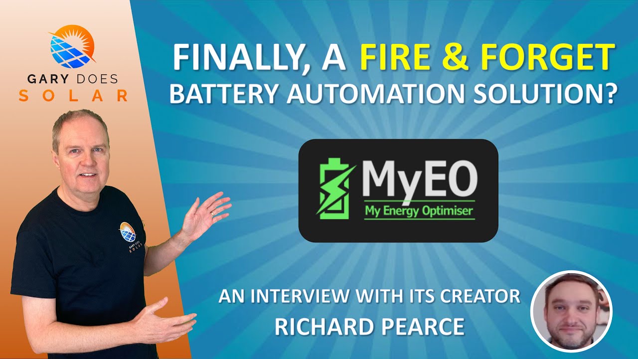 My Energy Optimiser – Home Battery Automation