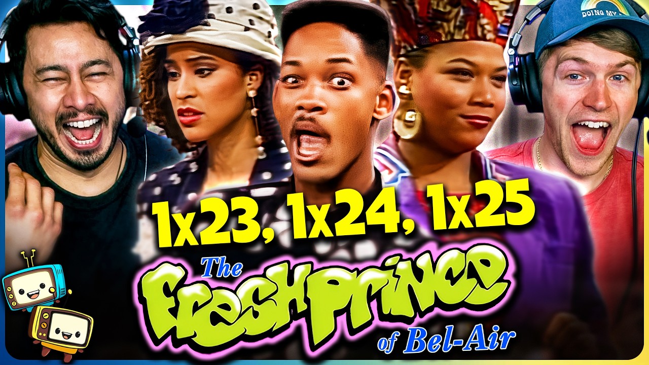 THE FRESH PRINCE OF BEL-AIR (1990) Season 1 Episodes 1x23, 1x24 & 1x25 Reaction w/ Jaby Koay