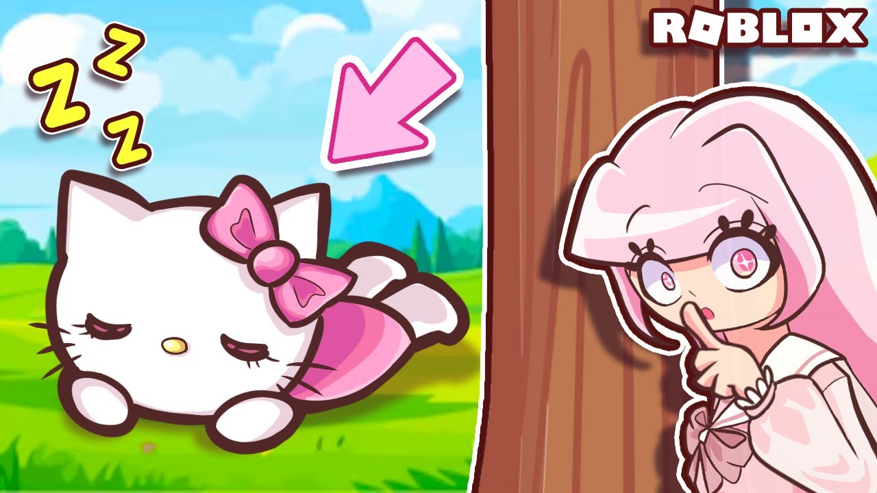 Don't Wake Hello Kitty!! | Roblox | Don't Wake The Kitty