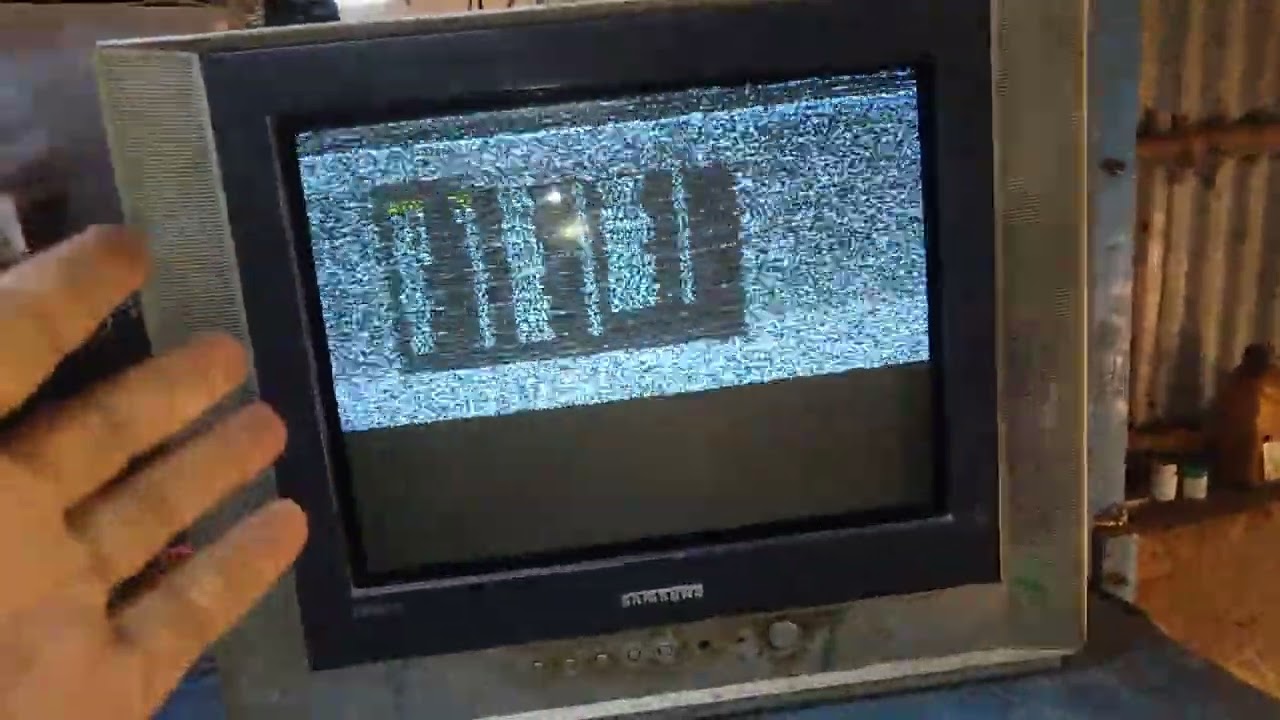 HOW TO Samsung CRT TV, service mode setting, screen picture and height problem,repair and solution,