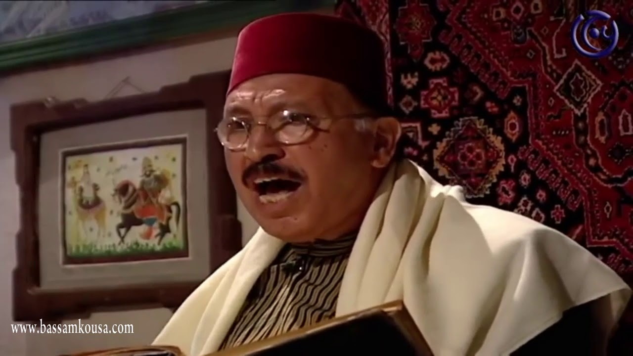 باب الحارة ـ  مشكلة بين الادعشري والحكواتي بسبب كلمة !! ـ بسام كوسا