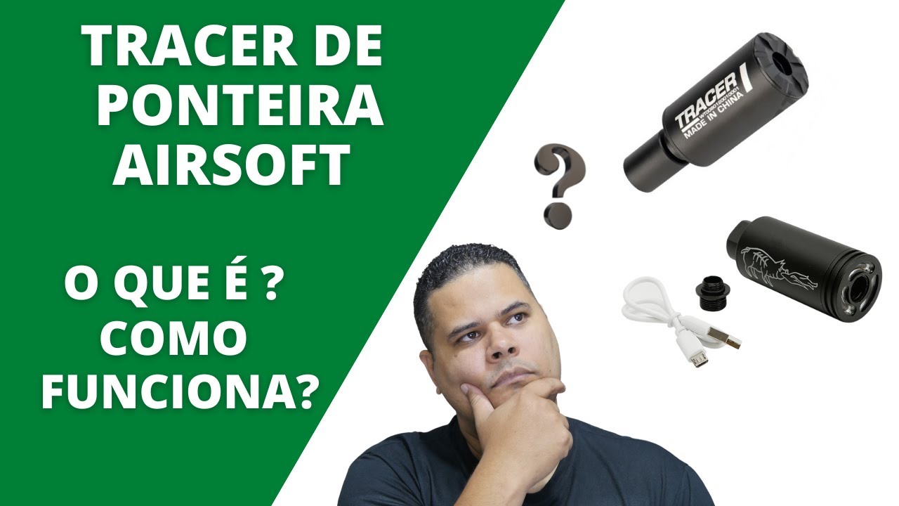 O QUE E? COMO FUNCIONA UM MINI TRACER DE PONTEIRA AIRSOFT