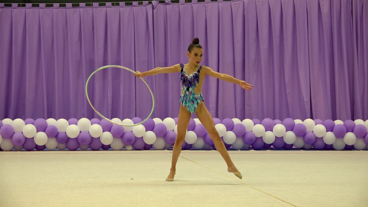 Цема Екатерина 2008 обруч. ДЮСШОР Дерюгиных