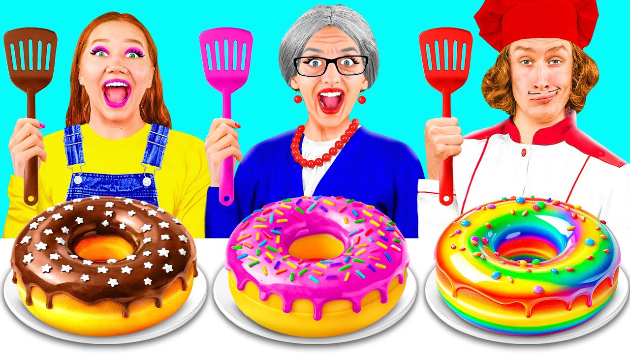 Кулинарный Челлендж: Я против Бабушки | Фантастические Лайфхаки с Едой