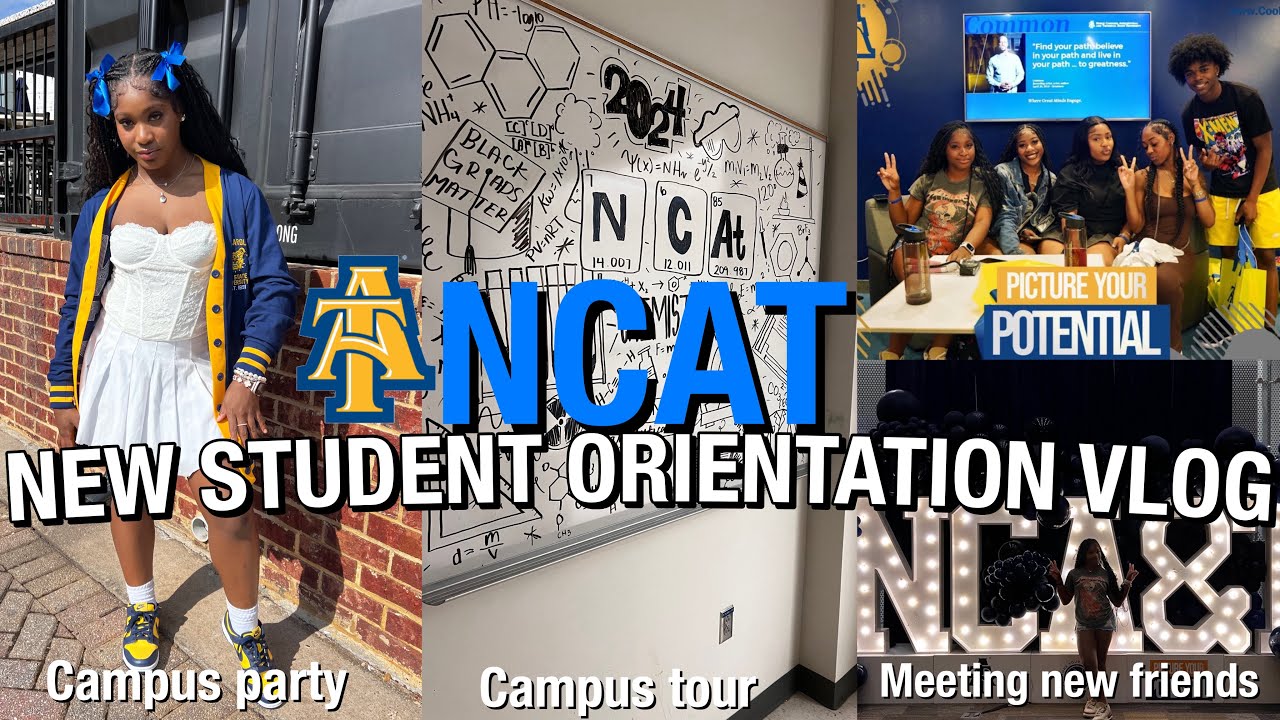 NCAT NSO 1 VLOG | New student orientation 2024💙💛