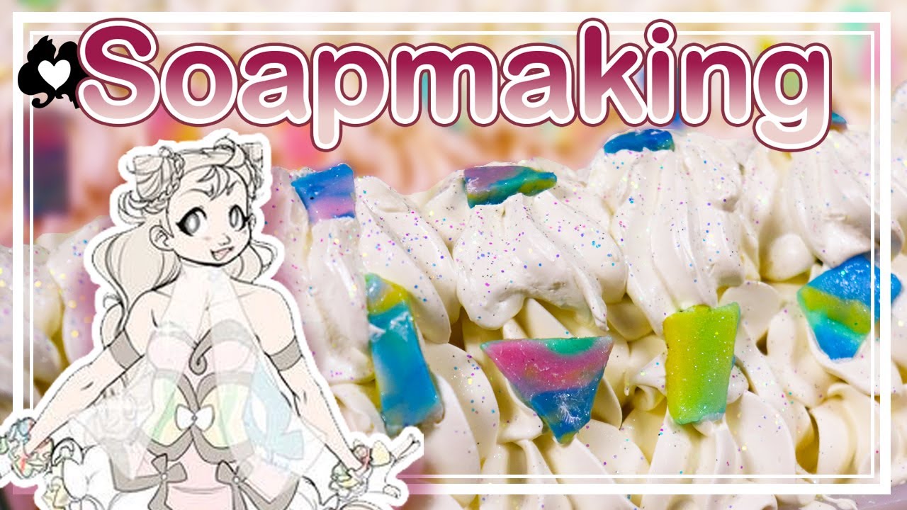 #PrismCorps soap for GINJANINJAOWO! ✨✨ (secret surprise at the end!) ll artisan soap making