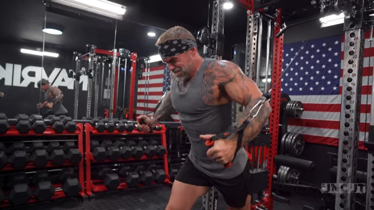 James Grage Workout: CHEST & TRICEPS  | Raw & Uncut | Day 37