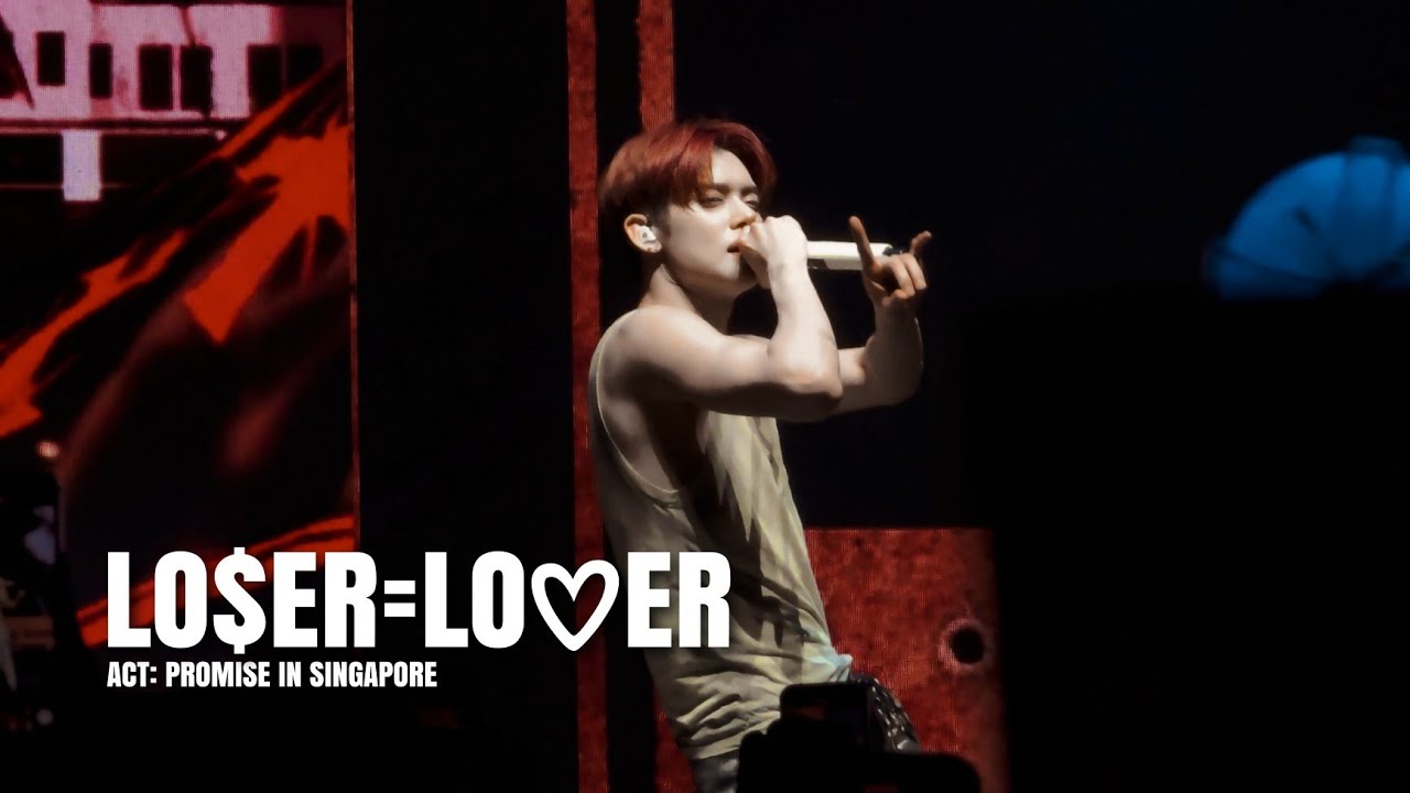 240907 LO$ER=LO♡ER (연준 Focus) TXT 투모로우바이투게더 Act Promise in Singapore