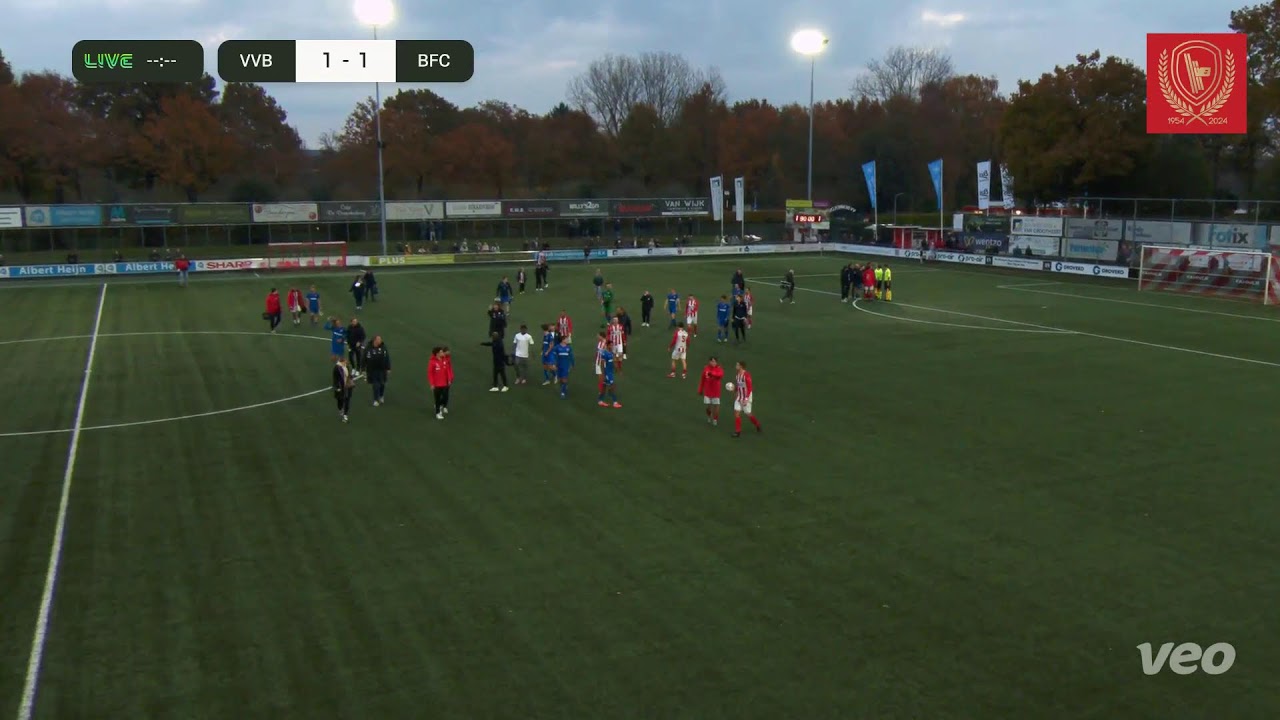 VV Bennekom 1 vs BFC