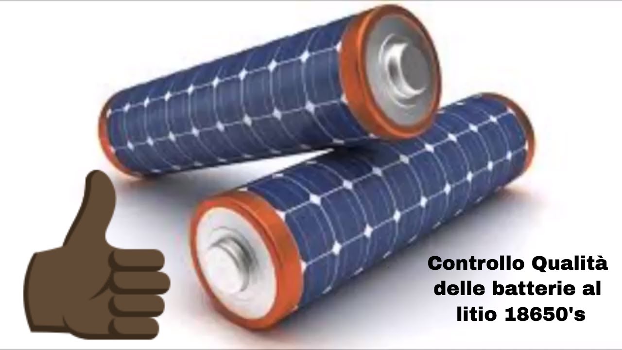 Controllo qualità delle batterie a litio 18650